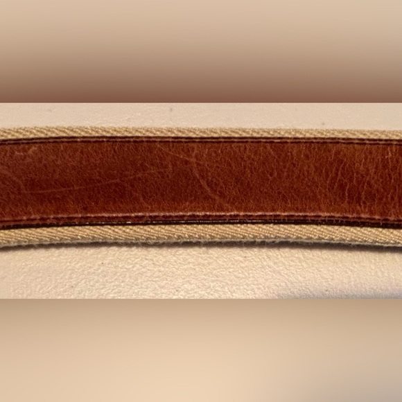 Brooks Brothers | men’s leather belt. Size: 48 - Picture 3 of 14